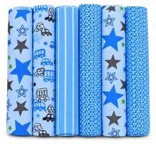6pcs Baby Swaddle/Receiving Blanket Set