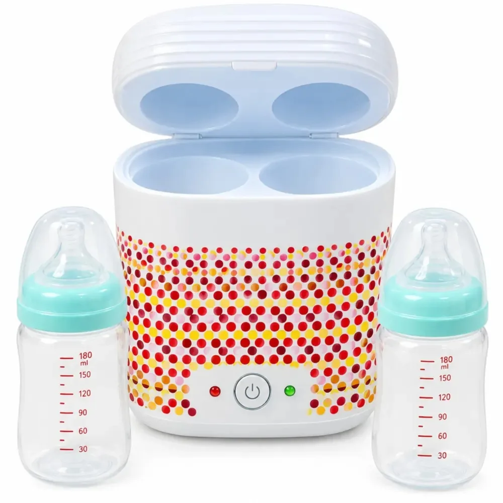 Double Bottle Warmer with 2 Bottle Gift