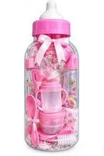 Pink Baby Feeding & Care Set