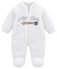 Baby Heavy Romper – All Star White
