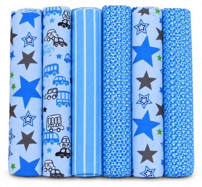 6pcs Baby Swaddle/Receiving Blanket Set