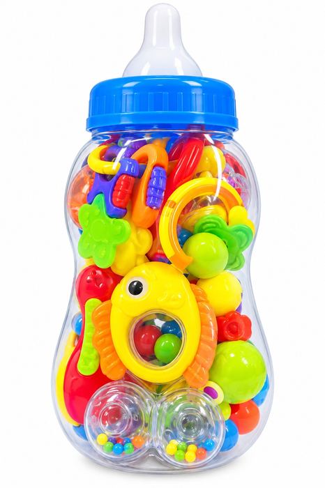 Baby Rattle & Teether Toy Set