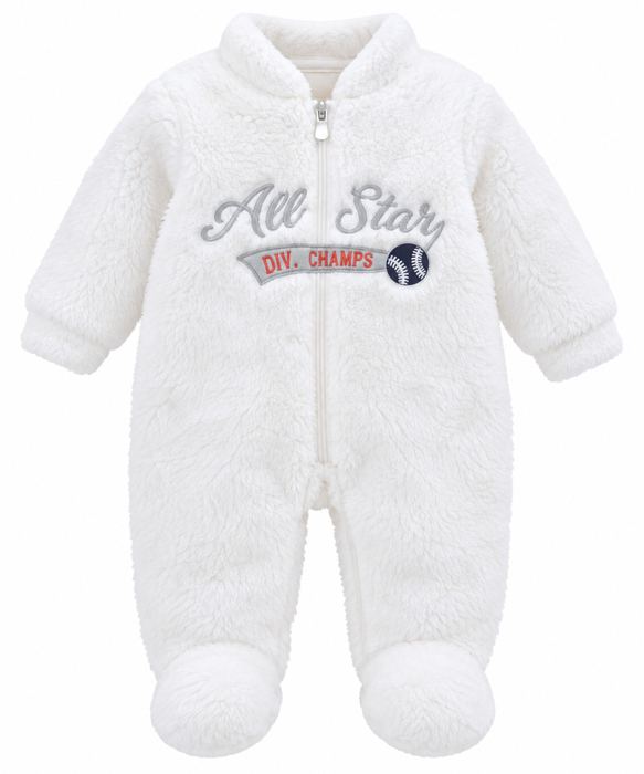 Baby Heavy Romper – All Star White